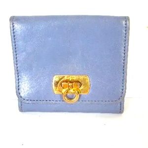 Ferragamo Gancini Periwinkle Coin Pouch